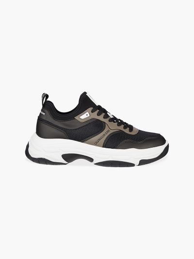 Calvin Klein Cipők HU629159 | Calvin Klein Chunky Férfi Sportcipő Fekete